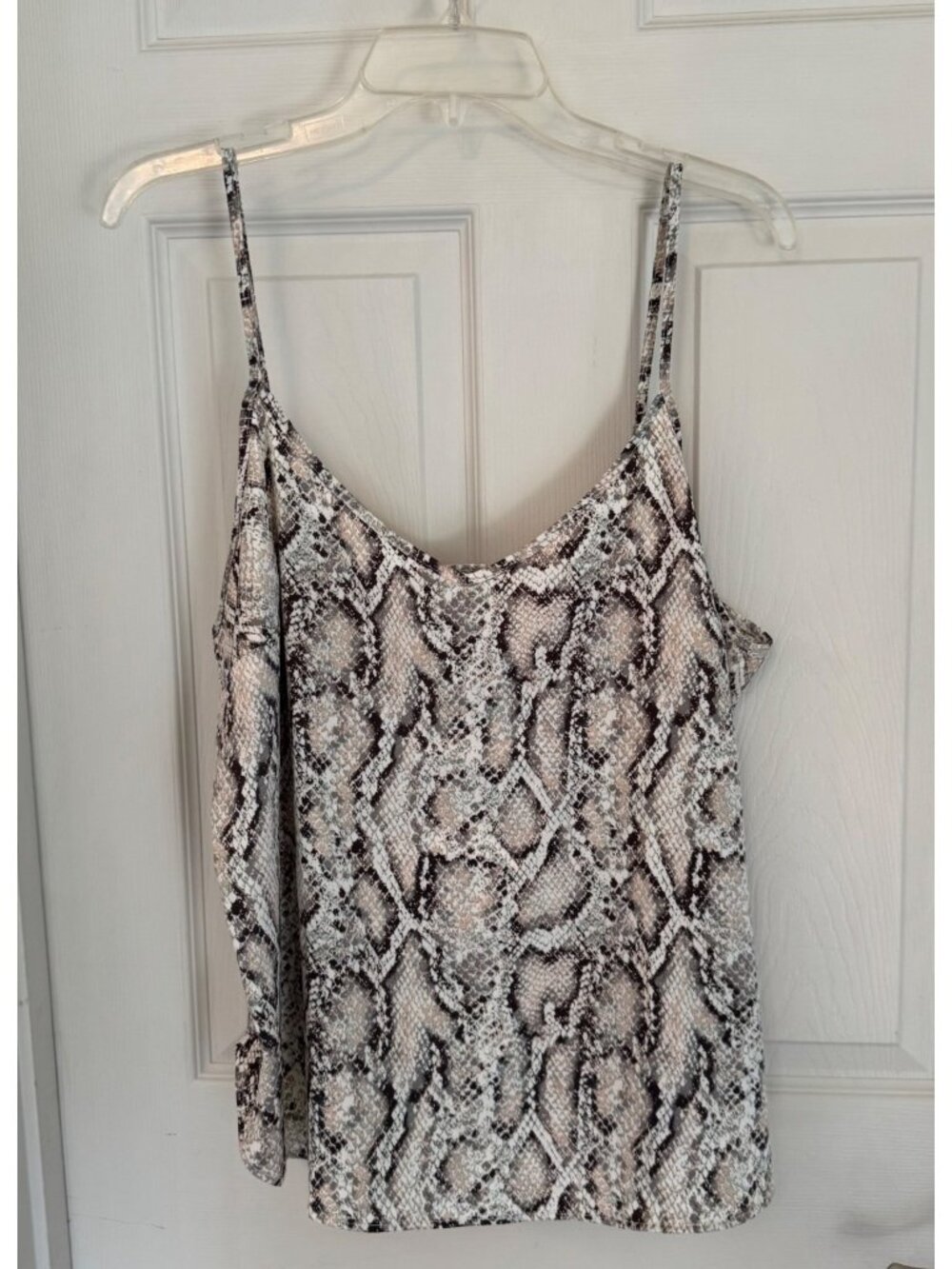 Cara Santana Snake Skin Pattern Tank Top Size XL NWT